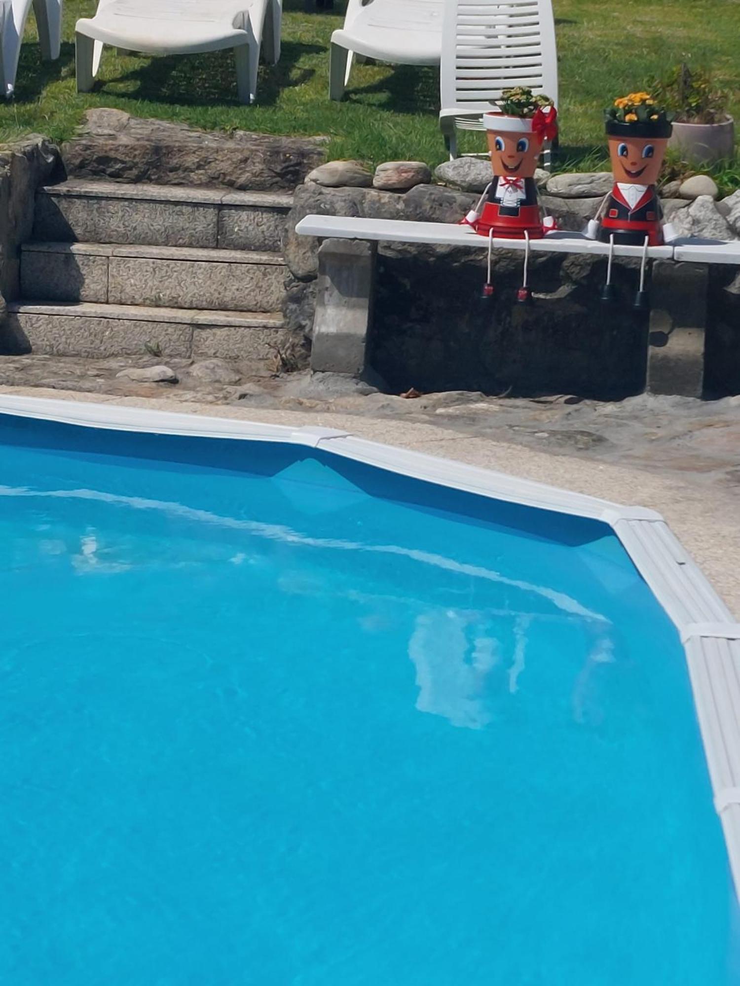 Casa Con Piscina Al Lado Del Mar En Viladesuso Villadesuso Zewnętrze zdjęcie